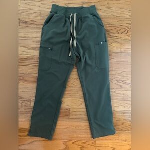 Figs Moss High Waisted Yola Skinny Scrub Pant